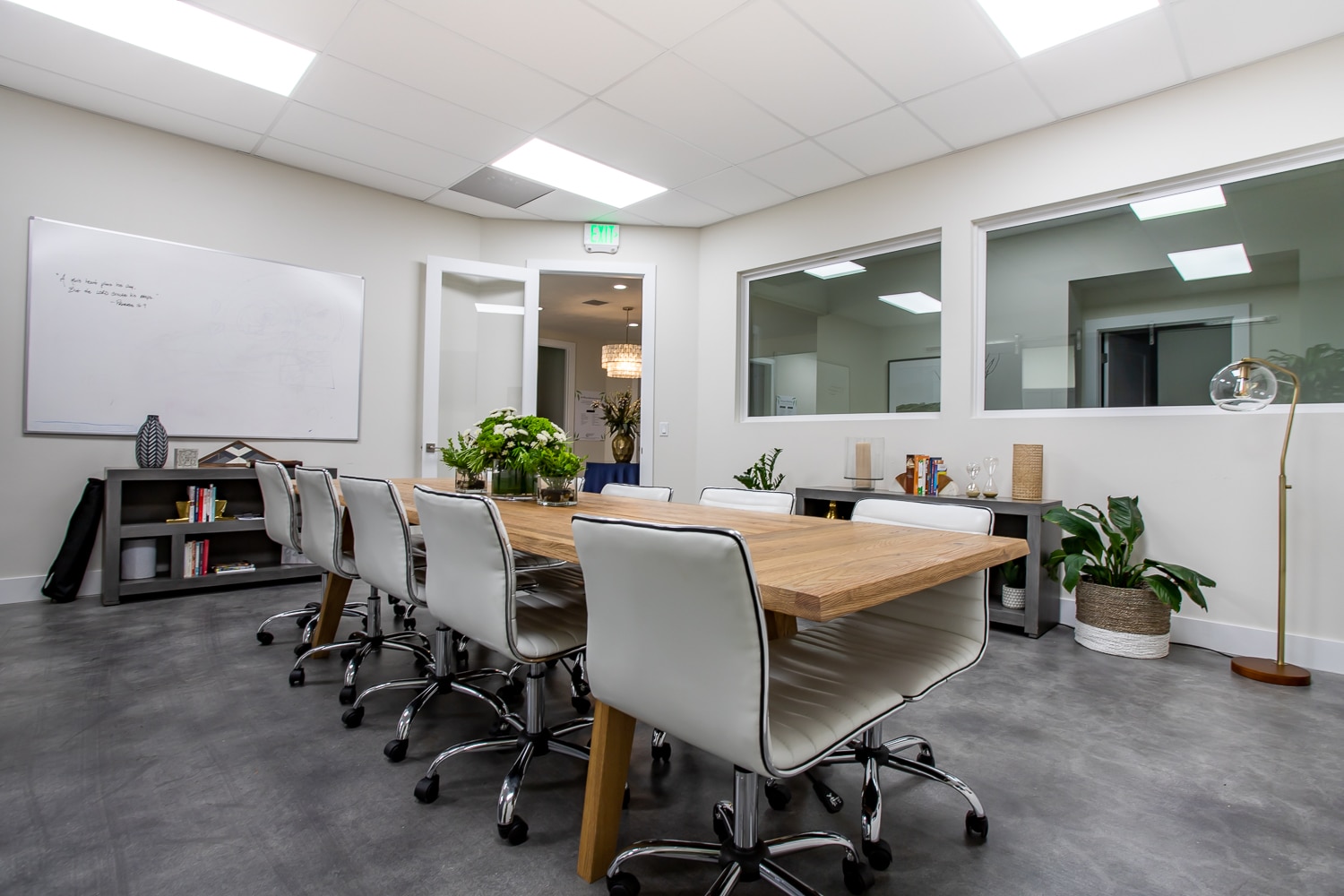conference room in modern office space